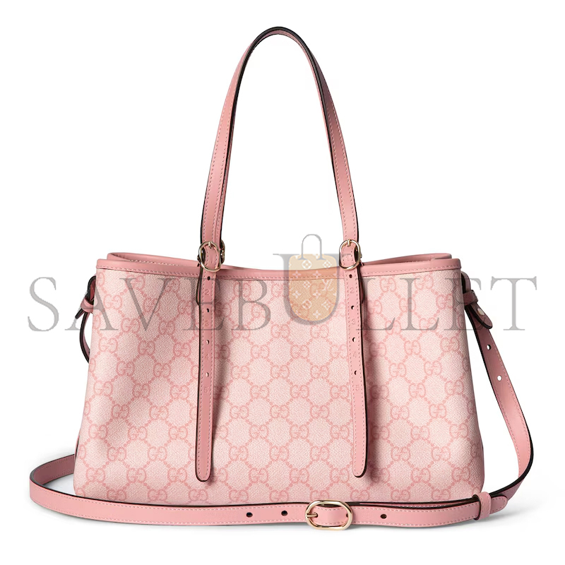 GUCCI GG EMBLEM MEDIUM TOTE BAG 815214 (30*18*11cm)